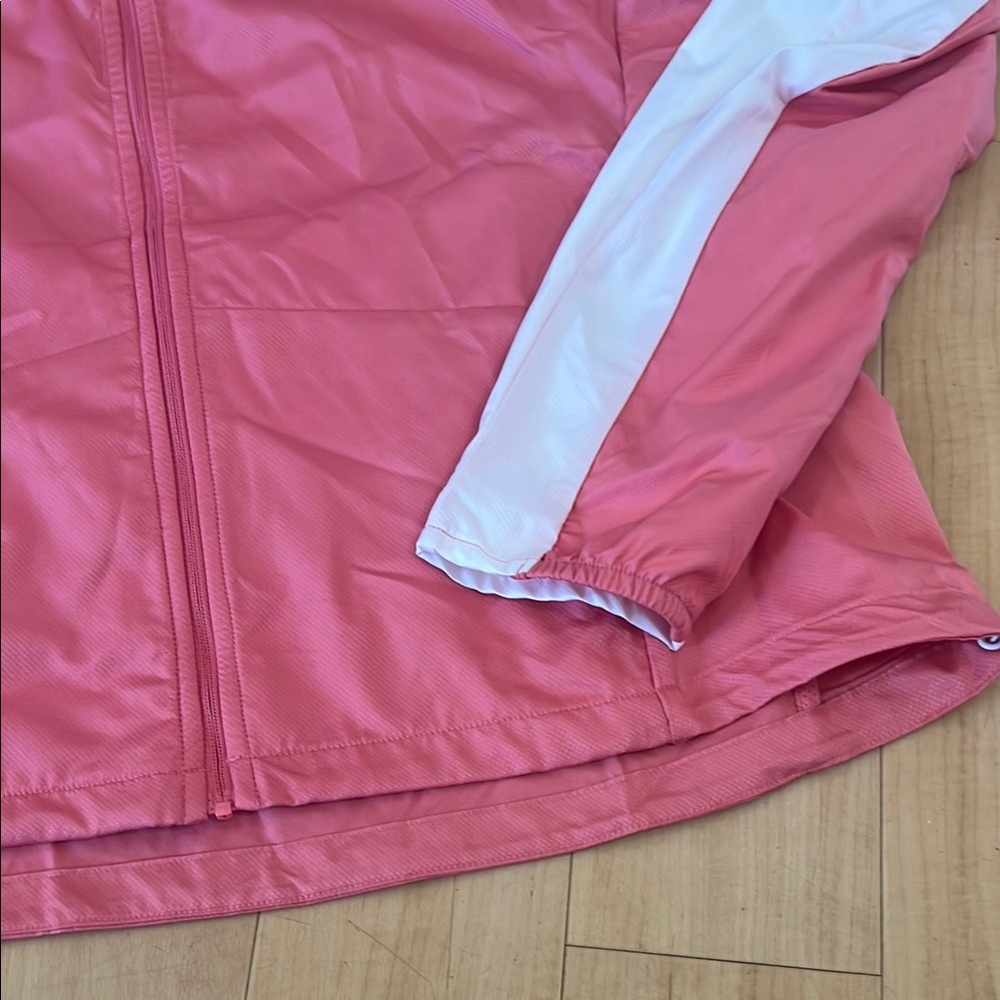 Adidas Pink Puffer with Reflective Marathon Jacket size M - Picture 3 of 15